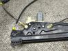 Front door window regulator with motor 