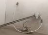 Front door window regulator with motor 