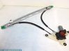 Front window lifting mechanism without motor 