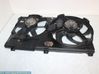 Radiator cooling fan shroud 