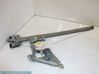 Front door window regulator with motor 