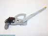 Front window lifting mechanism without motor 