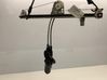 Front door window regulator with motor 9222C4