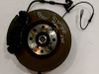 Front wheel hub spindle knuckle 