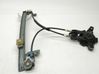 Rear window lifting mechanism without motor 