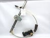 Front window lifting mechanism without motor 