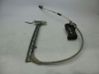 Rear window lifting mechanism without motor 