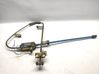 Rear window lifting mechanism without motor 