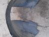 Front wheel arch liner splash guards 