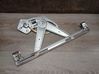 Front window lifting mechanism without motor 