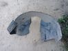 Front wheel arch liner splash guards 