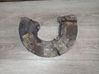 Front brake disc dust cover plate 