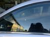 Front door window glass four-door 96624294