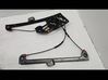 Front door window regulator with motor 8205634