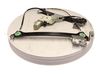 Front door window regulator with motor 12832852