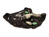 Rear door window regulator with motor 12832863