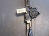 Front door window regulator with motor 51836460