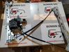 Front door window regulator with motor 807215959R