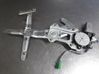 Rear door manual window regulator 