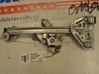Rear door window regulator with motor 15277681