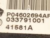 Traction control (ASR) switch P04602694AF