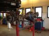 Rear axle beam 