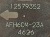 Mass air flow meter 12579352