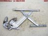 Rear door window regulator with motor 