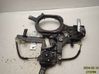Rear door window regulator with motor 