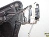 Rear door window regulator with motor 