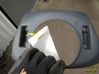 Steering wheel column trim 