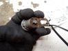 Front door lock (next to the handle) 
