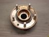 Front wheel hub spindle knuckle 31406754