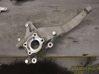 Front wheel hub spindle knuckle 31476879