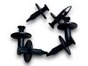 Floor mat clip fixing clamp Z316