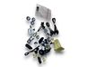 Floor mat clip fixing clamp S362