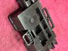 Rear glass lock/latch 