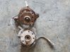 Front wheel hub spindle knuckle 