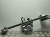 Rear window lifting mechanism without motor 