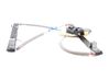 Rear door window regulator with motor 1865722