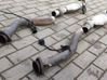 Front muffler/silencer 