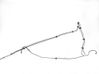 Brake booster pipe/hose 5Q0614741C
