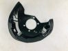 Rear brake disc plate dust cover 