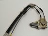 Front door window regulator with motor 815983