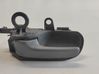 Rear door interior handle trim 