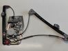 Front door window regulator with motor 8236860E