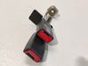 Rear seatbelt buckle 3B0857739