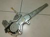Rear window lifting mechanism without motor CB0172560