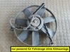 Electric radiator cooling fan 6N0959455D