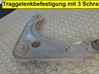 Brazo de suspensión/horquilla inferior delantero 1070338